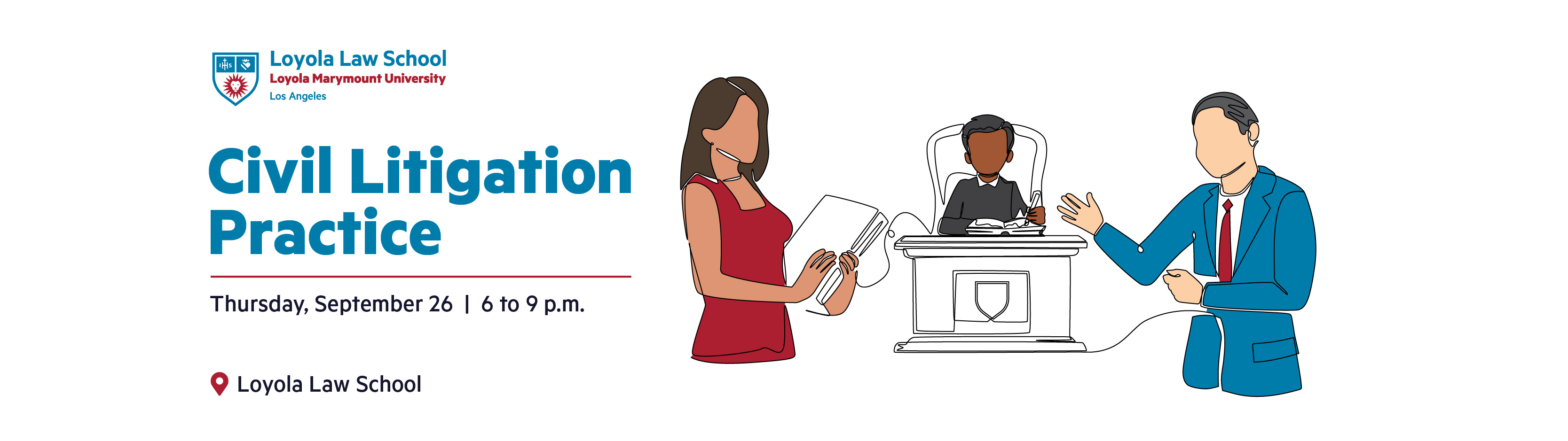 Civil Litigation Practice Reunion event on September 26, 2024 from 6-9 p.m.